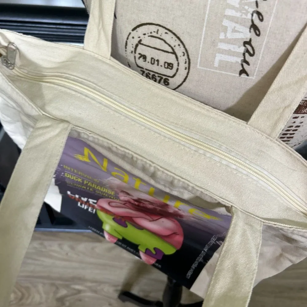 Travel Tote Canvas Bag Cloth Tote‎ 12